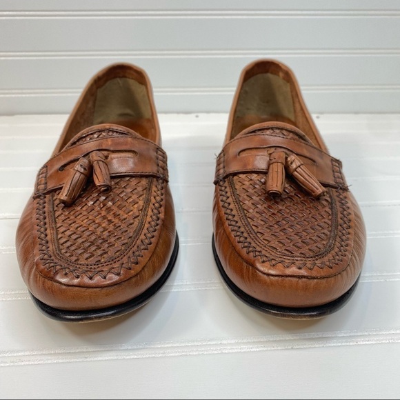 I N C International Concepts Men’s Brown Genius Leather  Loafers Sz 11.5D - Picture 2 of 9